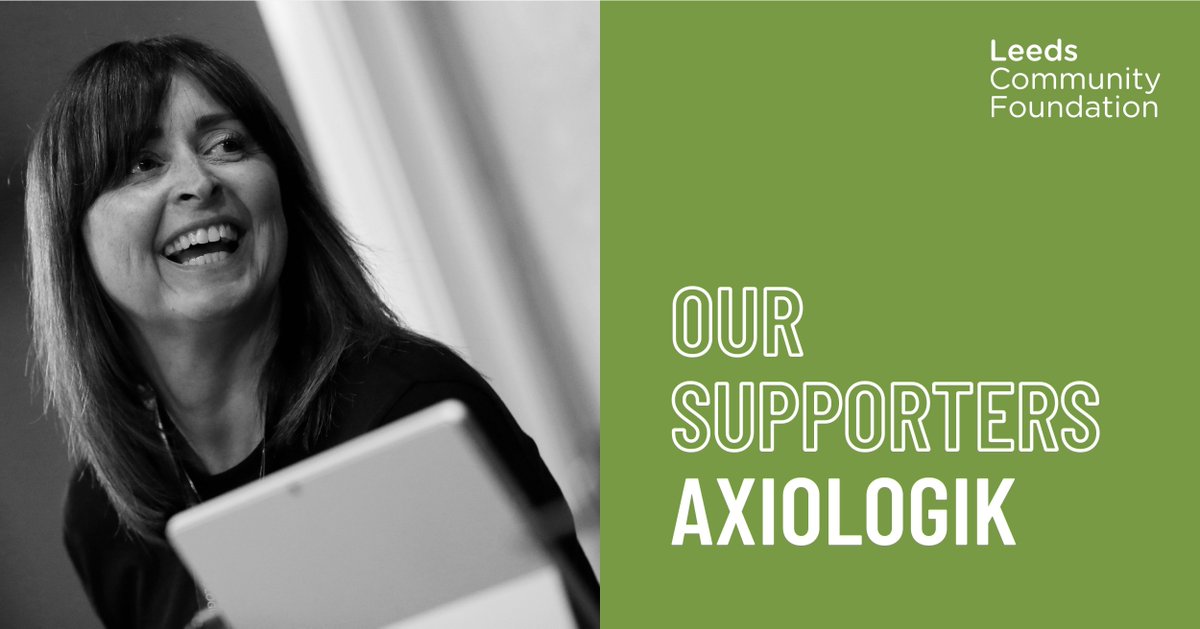 'Leeds Community Foundation were an obvious and key partner for us as we both care deeply about our role in society.' We caught up with Sarah Bright, People Director at @axiologik, about why they choose to partner with us at @LeedsCommFound 👉 buff.ly/3QZMZ9U