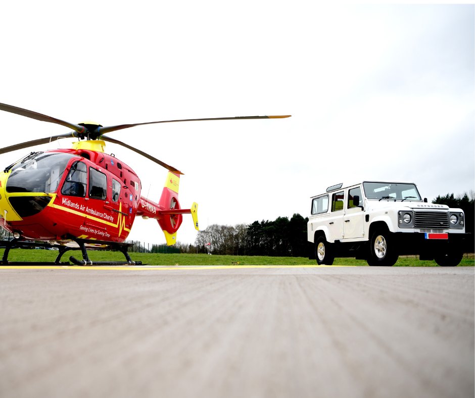 🚙 Enter our raffle for your chance to win this land rover defender! With every ticket sold, you're also lending crucial support to our air ambulance service, helping fund our lifesaving missions 🚁 🎟️ Grab your tickets now 👉 bit.ly/4ba1srt