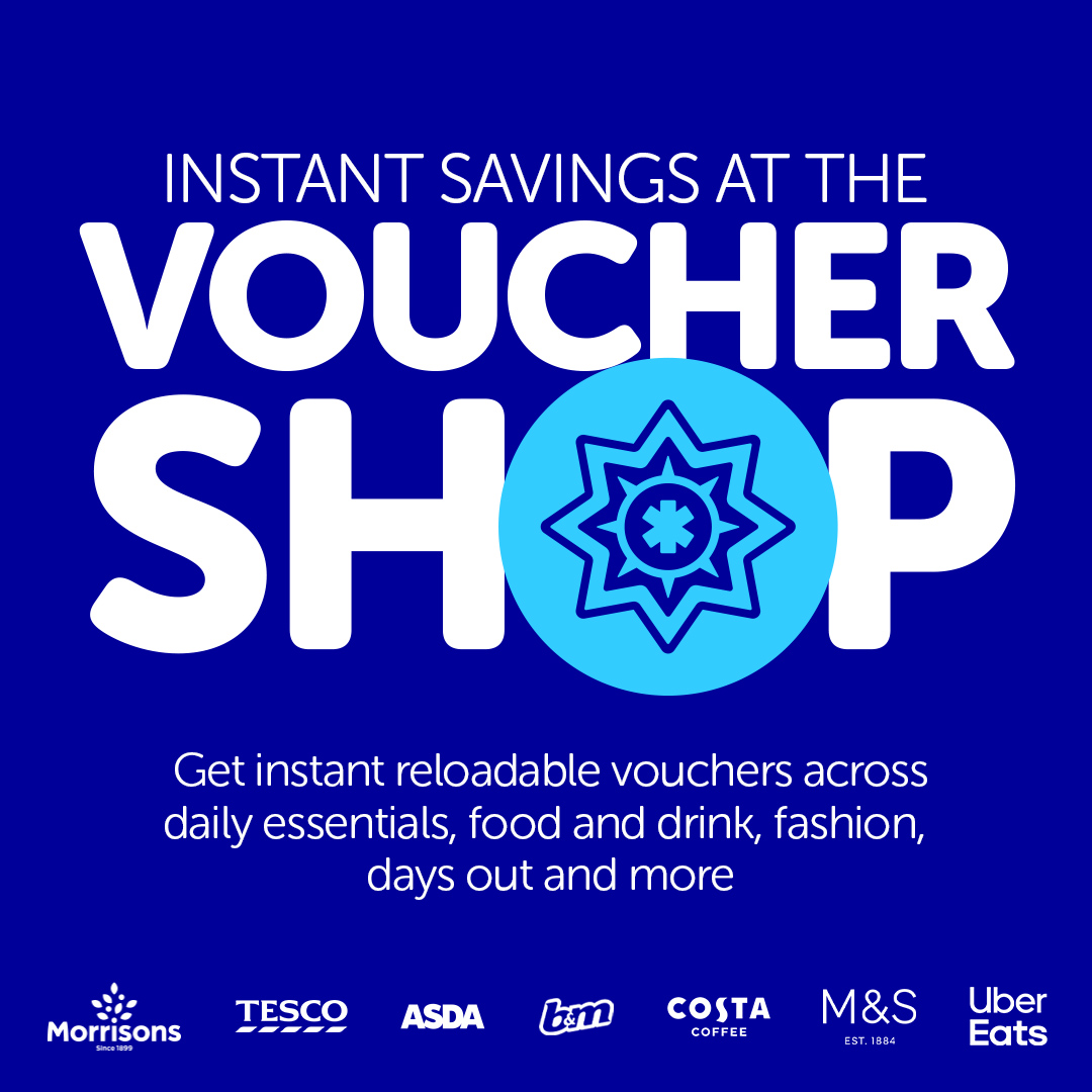 Introducing our Voucher Shop! ✨ Watch your savings grow every week with discounted Instant Vouchers to spend online and in-store – from supermarkets to takeaways. 💙 Discover more. 👇 ow.ly/avvZ50RSI4s