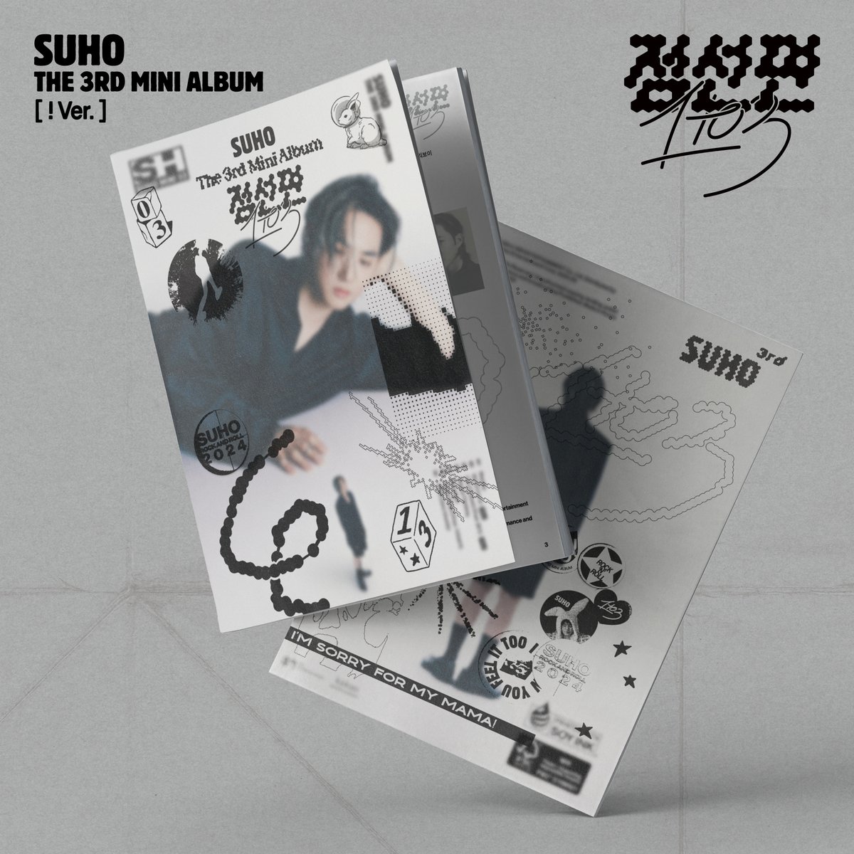 weareoneEXO's tweet photo. SUHO 수호 The 3rd Mini Album 【점선면 (1 to 3)】 : Album Details (! Ver.)

YES24 ➫ https://t.co/DRU2gFZPcQ
Hottracks ➫ https://t.co/50654kLCxF
Aladin ➫ https://t.co/txvDVTwdSu
SMTOWN&STORE ➫ https://t.co/WdgqGlAHXE

Album pre-order
➫ https://t.co/G1vBdA5Eq2

#SUHO #수호
#EXO #엑소 #weareoneEXO
#점선면 #수호_점선면
#수호_점선면_1to3