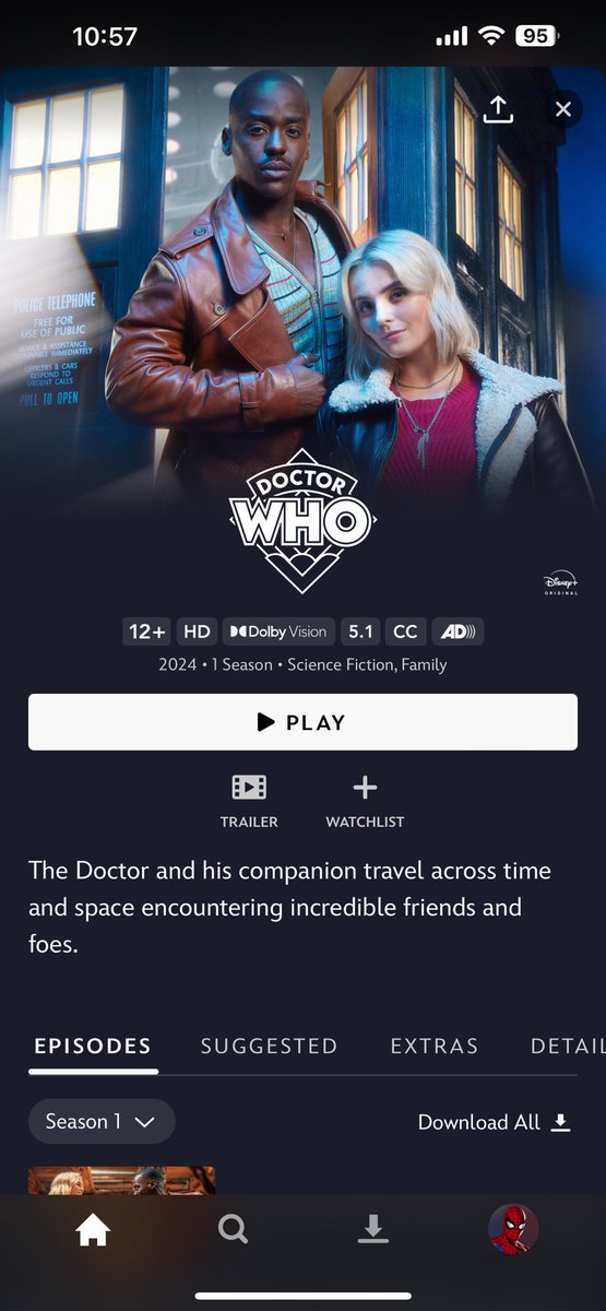 MrJoshyT_'s tweet photo. Currently in Budapest and as I’m outside of UK #DoctorWho is on #DisneyPlus. But am I tripping or is this a stand in used for Millie Gibson? Just looks off to me? 🤔 https://t.co/kPGOrgrjDR