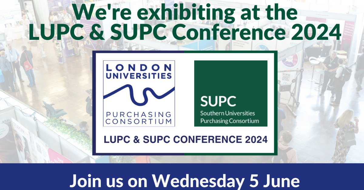 Can't wait to see you at the LUPC &amp; SUPC Conference 2024, come find us at stand 51! #LUPCSUPC2024, join us at Convene 133 Houndsditch, City of London this Wednesday, June 5. Register here 👉 whova.com/portal/registr… 🙌