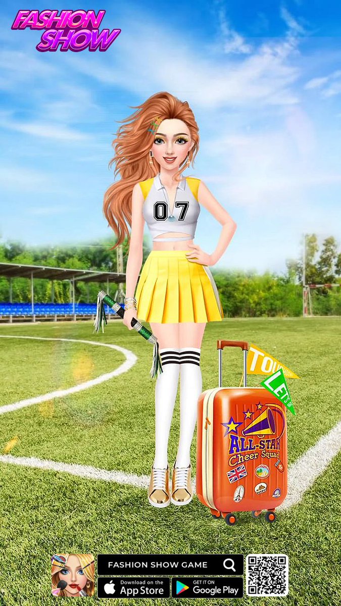 PionStudioGames's tweet photo. [FASHION SHOW GAME]
Play now: https://t.co/Rc7HFzelBE
Find the perfect cheerleader outfit for any occasion and show your team spirit.

Website: https://t.co/JM1CZWL4fE
#fashiongame #dressupgame #makeupgame #stylistgame #fashionbattlegame #StayFashionable #trendystylist https://t.co/Y7yMfC6kkk