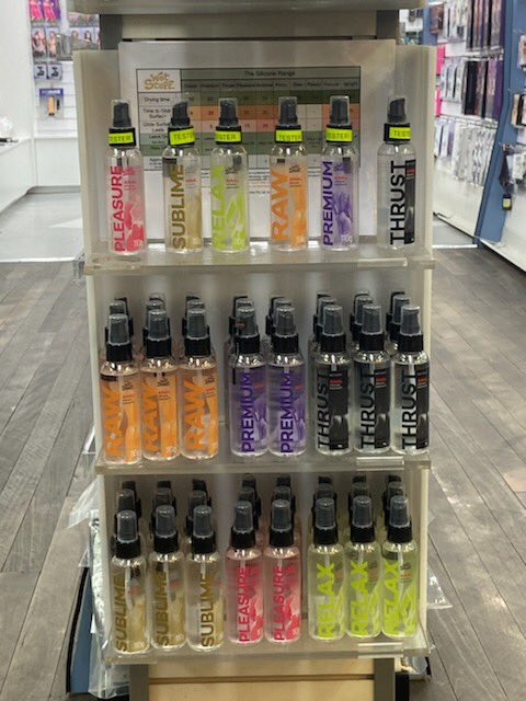 WetStuff_Lubes's tweet photo. What a fabulous display of our New BAREBACK Range at Adult World Darlinghurst Thanks sooo very much to our amazing and extremely talented Gelworks Merchandiser Angela who as always rocks our displays in stores!! 
#watchthisspace #gelworks #bareback #adultworld #sleeplessinsydney https://t.co/Q6XgZtVxwG
