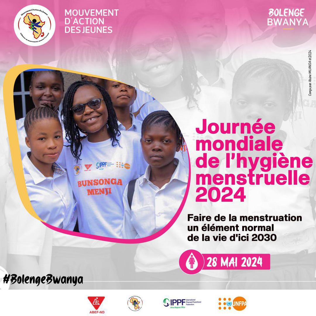 #HygieneMenstruelle2024 Il est important d'éliminer les mythes sur la menstruation car ils peuvent contribuer à la stigmatisation, à la honte et à la désinformation autour de ce processus naturel. Il est important de démystifier la menstruation. <a href="/abefnd_rdc/">ABEF-ND RDC</a>  <a href="/IPPFAR/">IPPFAR</a>  <a href="/UNFPARDC/">UNFPA-RDC</a>