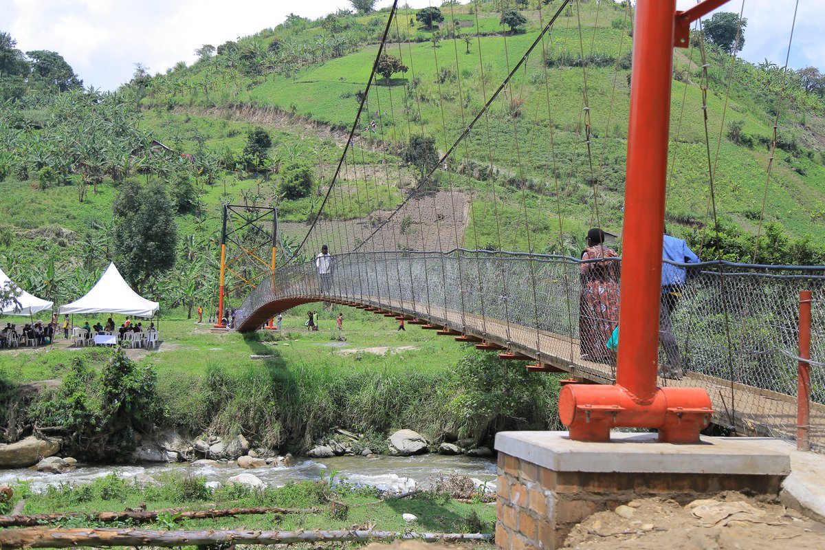 The trail bridges have significantly improved the living standards and quality of life of the intended beneficiaries by providing safe access to essential services and healthcare, education, tourism and markets. 🌉11 trail bridges have been constructed in the Mountainous Elgon