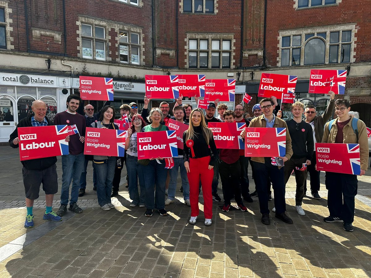 Already, Nottinghamshire Young Labour has hit the ground running in this GE24 campaign!

Members have been out with <a href="/rosie_wrighting/">Rosie Wrighting MP</a> in Kettering &amp; @LeeBarronLabour in Corby.

If you're a NYL member and have been out campaigning, send us the pictures! 📸