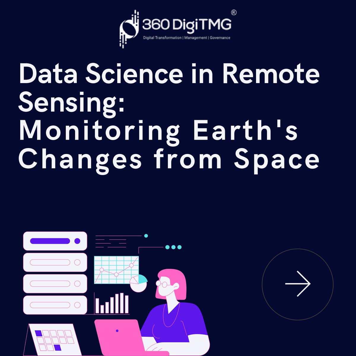 Viewing Earth's evolution from above: How data science fuels remote sensing for monitoring our planet's transformations.

#datascience #remotesensing #foodsecurity #360DigiTMGmalaysia (1/11)