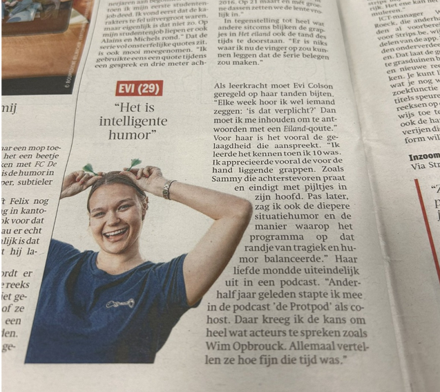 protpod's tweet photo. Evi staat op de website, man!
@evicolson
#heteiland #protpod https://t.co/X6lXosd6VM