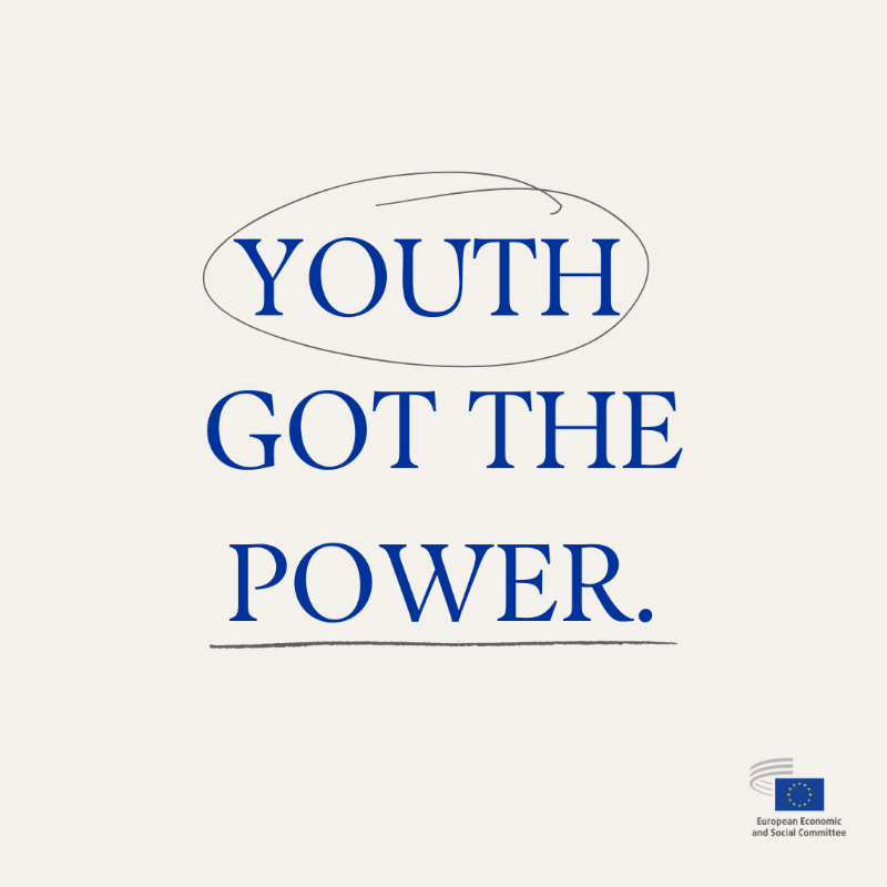 EU_EESC's tweet photo. You've got the power, we've got the call!

We are the first to implement the EU #YouthTest in our opinions, and we now call on all youth organisations to make it a reality.

Apply now to make young people's voices count in EU policymaking. ↓ 

@Youth_Forum