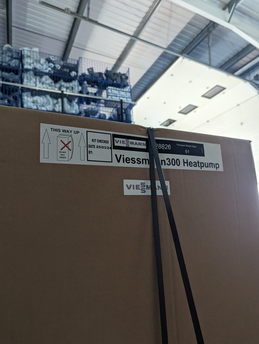 Looking forward to this heat pump job in Weymouth. It's our first of hopefully many working with <a href="/ViessmannCS_UK/">Viessmann Climate Solutions UK</a>