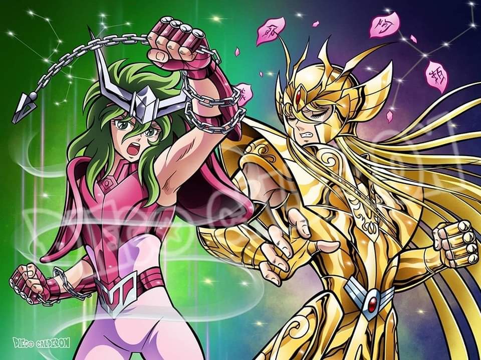 #SaintSeiya✨#聖闘士星矢
Illustration by Diego Calderon