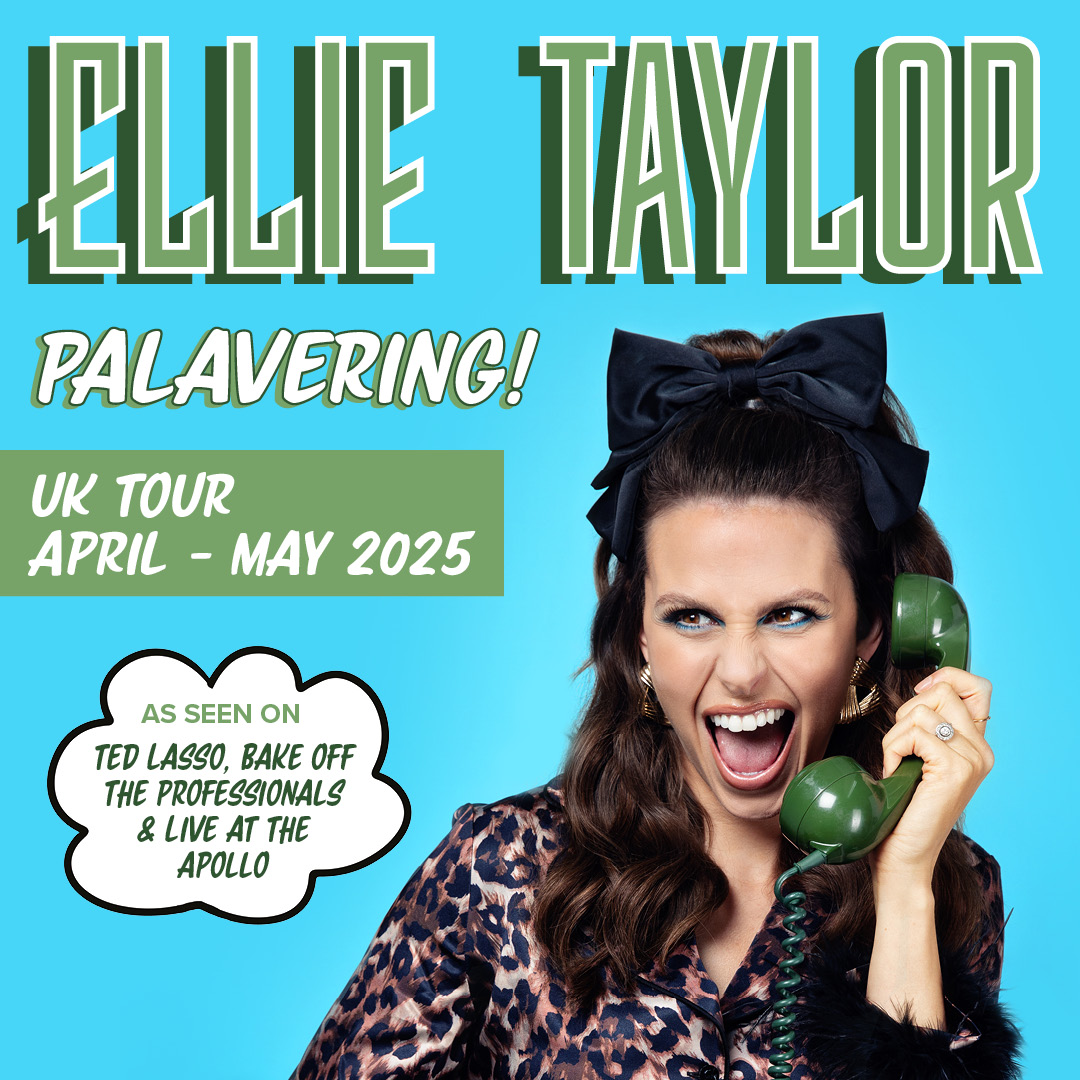 📢JUST ANNOUNCED... Ellie Taylor is back and she's Palavering! The Hexagon 12 April '25 whatsonreading.com/venues/hexagon… ON SALE FRI 31 MAY “Blessed with great flair”.  Guardian @EllieJaneTaylor @RDGWhatsOn @RdgToday @EventsInReading