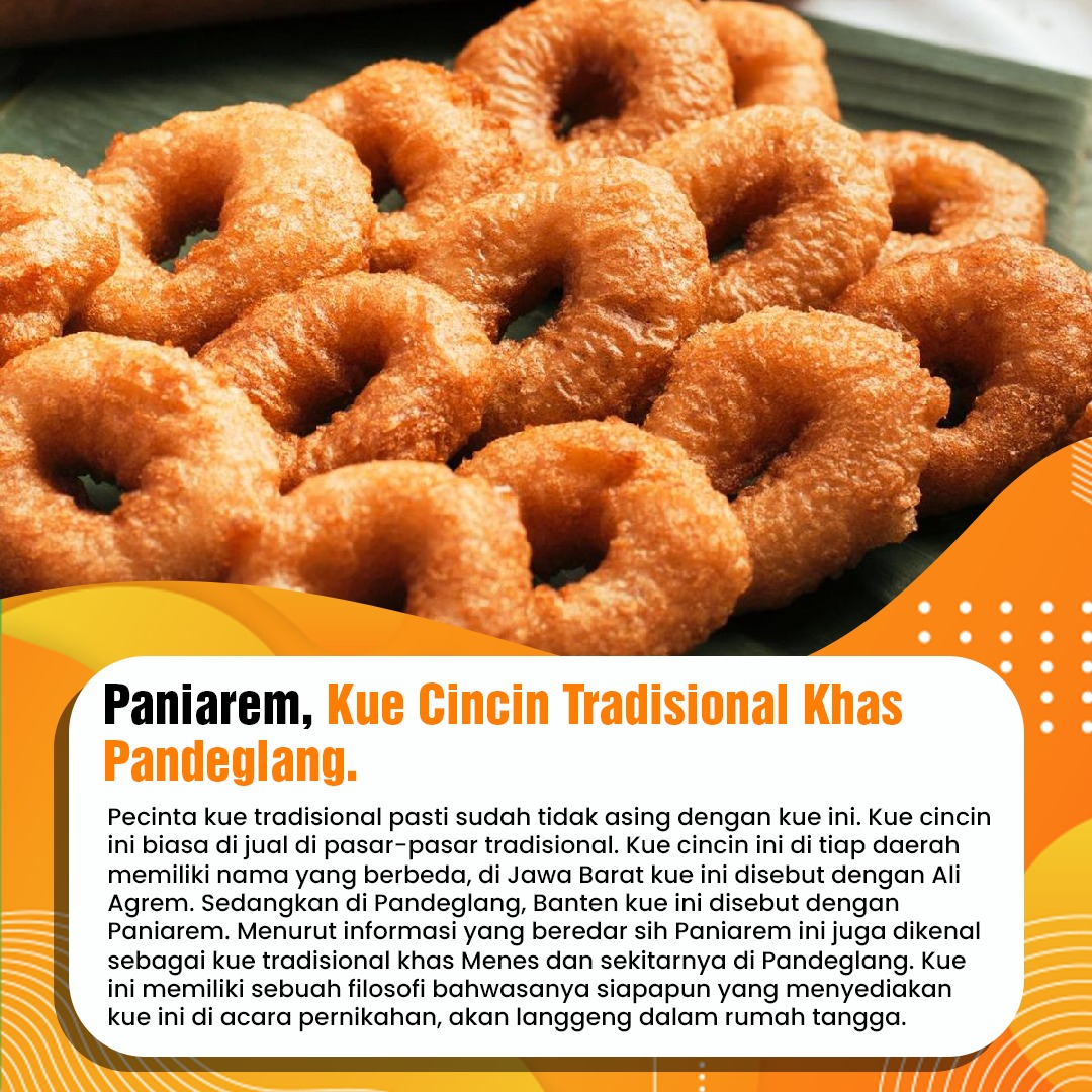 seputarbanten's tweet photo. Pecinta kue tradisional pasti sudah tidak asing dengan kue ini. Kue cincin ini biasa di jual di pasar-pasar tradisional. Kue cincin ini di tiap daerah memiliki nama yang berbeda, di Jawa Barat kue ini disebut dengan Ali Agrem. https://t.co/nooK4AVLRj