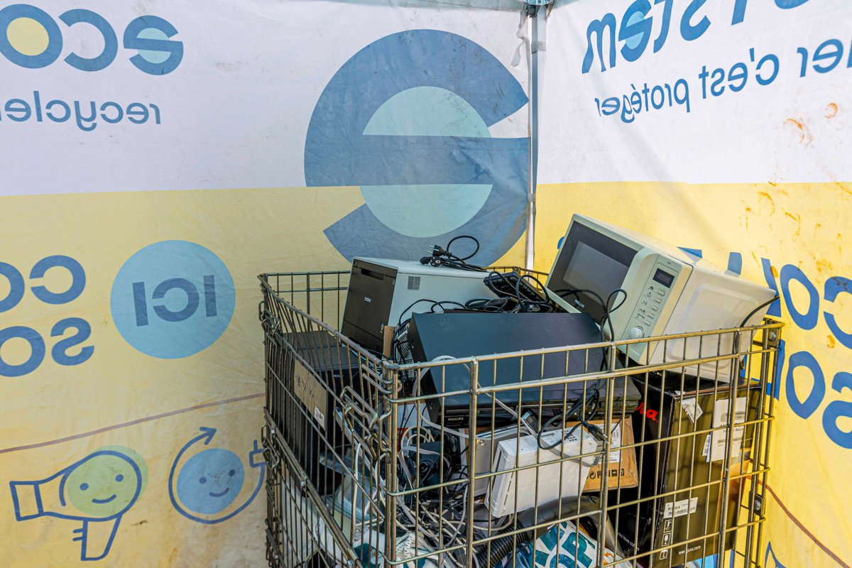 #MardiConseil 🔌 Apportez les appareils que vous n'utilisez plus aux collectes d'@ecosystem_eco : ils seront recyclés ou réemployés dans l'économie sociale et solidaire ♻️

Rdv samedi 1er juin entre 10h et 14h à Chaville et @VilledeMeudon 📍

+ d'infos 👉 seineouest.fr/vos-services/v…