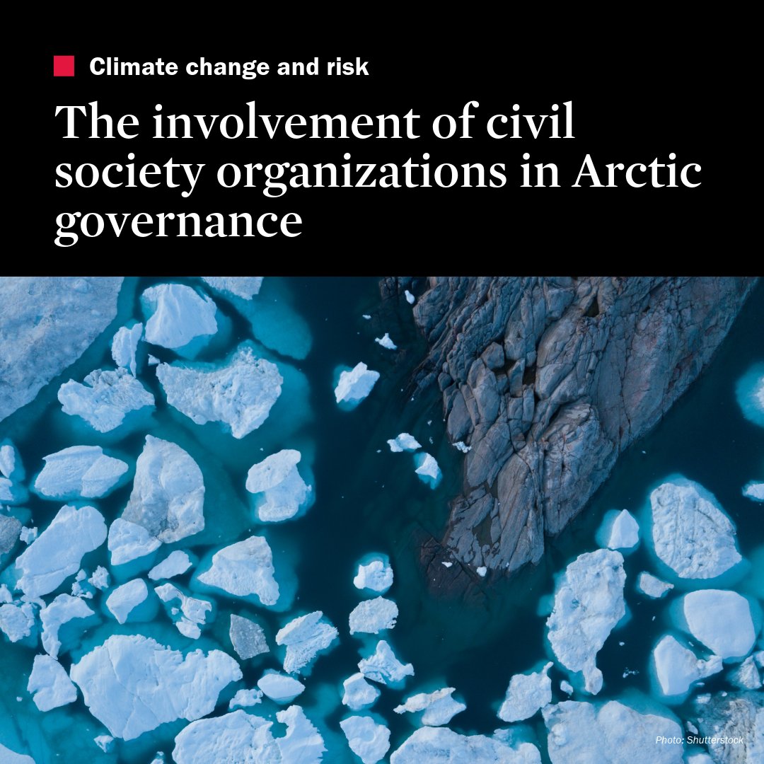 This SIPRI paper examines the involvement of #CSOs in #ArcticGovernance and why it is important to focus on non-state actor contributions in the #Arctic. Download the paper ➡️ doi.org/10.55163/NKQM8…… #MistraGeopolitics