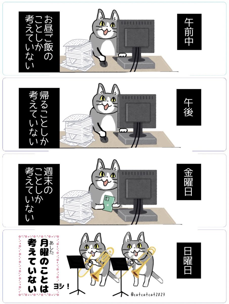 こうして日々をなんとか凌いで生きている。#現場猫