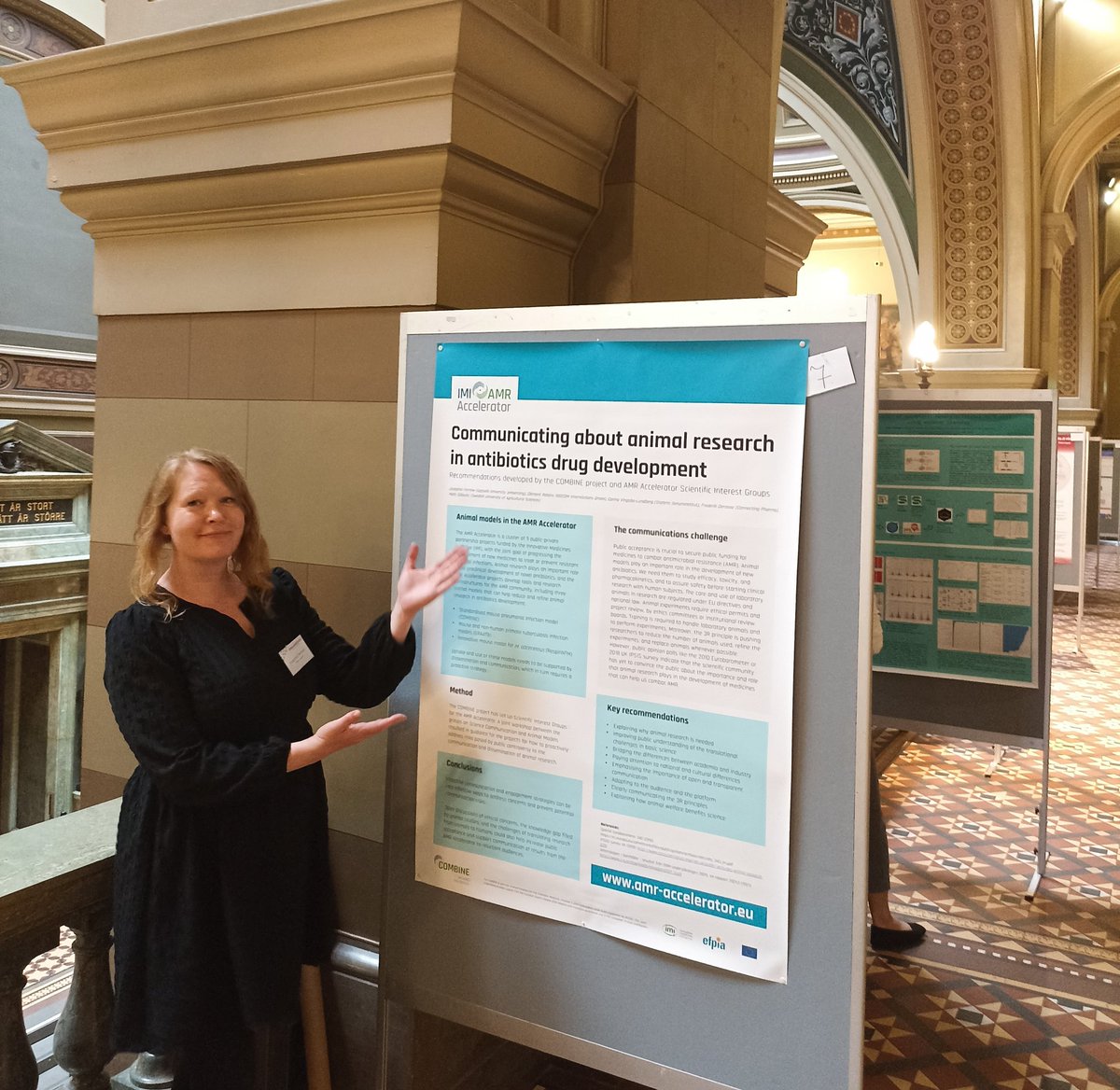 crb_uu's tweet photo. Talking about #AMR today at #UADays24. Don't miss the poster session on social science with @AncillottiMirko &amp; @FernowJosepine presenting some of their work!

@UAC_UU @AMRAccelerator @AMR_Combine https://t.co/RVnBcrrvGj