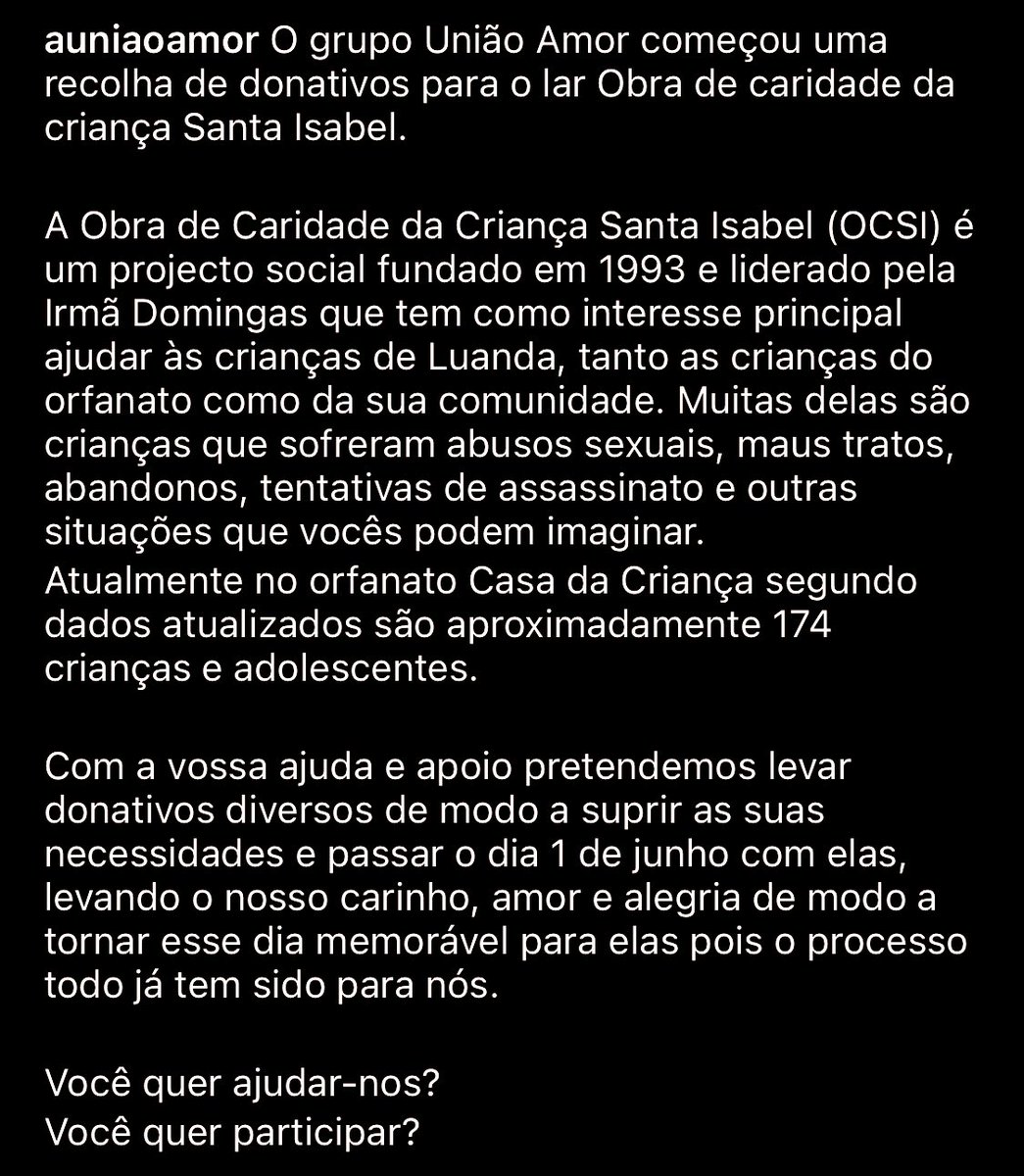 🌟Prontos para o próximo X-Trilho🌟 Propósito: caridade! 💙✨ União com @auniaoamor!🎉 No dia 1 de junho, vamos colaborar com a Obra de Caridade da Criança Santa Isabel. 🧸💖 Já neste sábado! Quer ajudar? Visite o IG/Tiktok @auniaoamor para saber como participar e doar.🌈✨