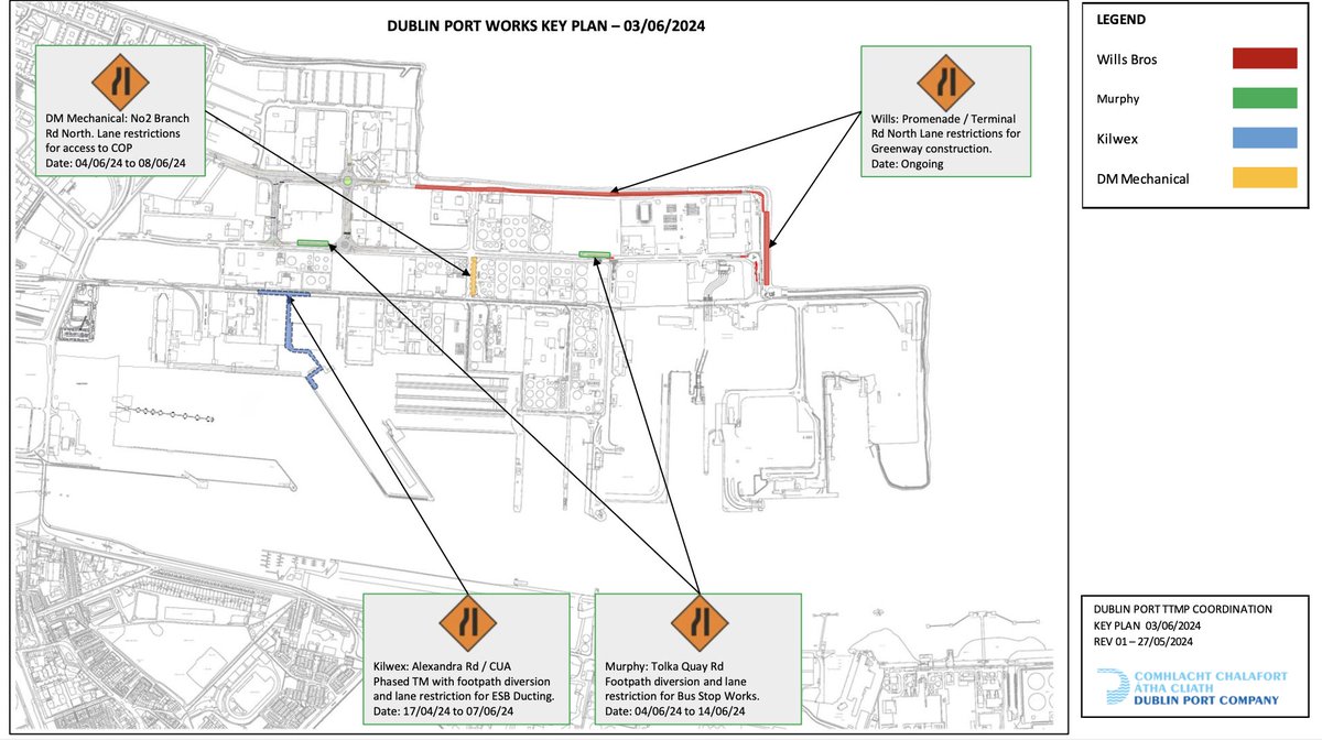 Dublin Port Traffic tweet media