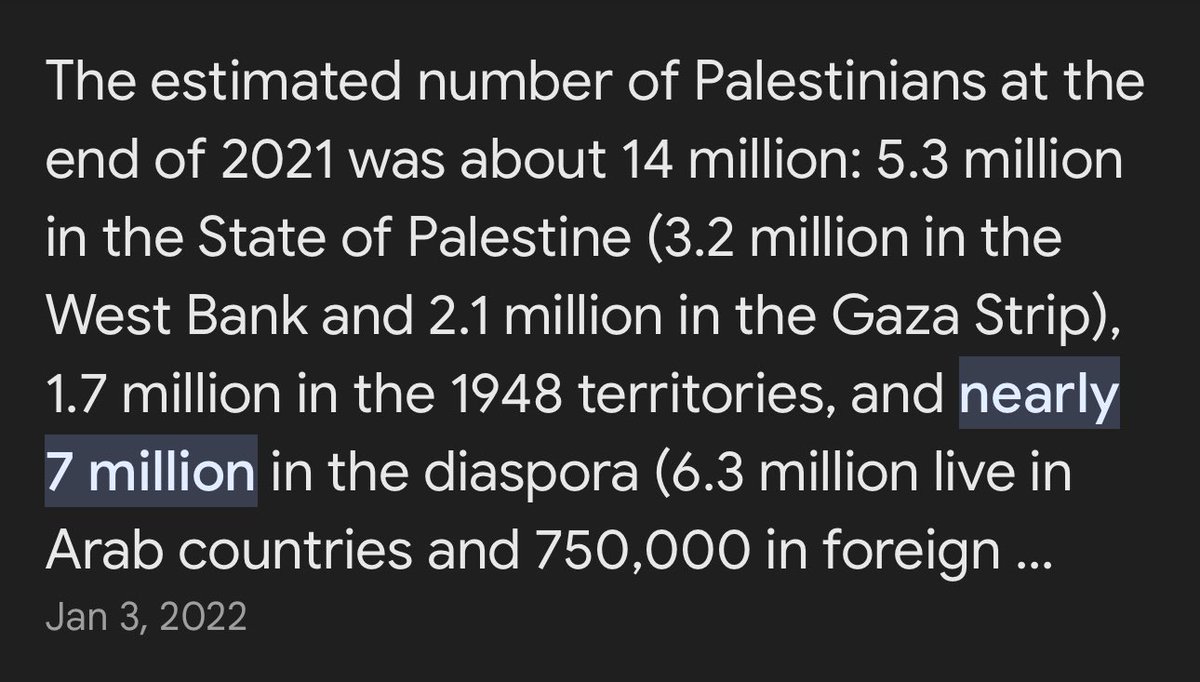 Did you know there are more Palestinians living in diaspora than in Palestine because of the systematic forced displacement practiced against us ever since 1948?