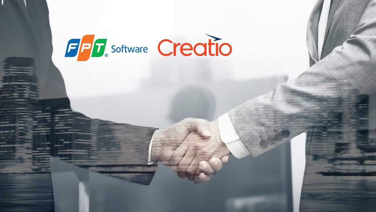 FPT Software Partners with Creatio to Accelerate No-Code Adoption Worldwide ow.ly/Kb9x50RXPGY #B2Bsales #B2BTech #B2B #salestech #Creatio #FPTSoftware