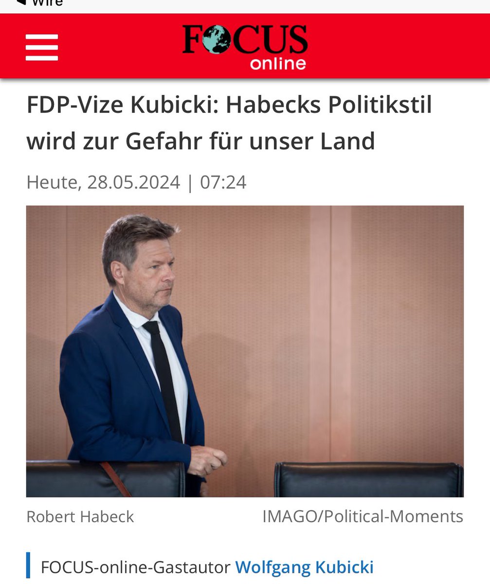 #Kubicki 🎯: „Da wird so getan, als könne man die #Schuldenbremse quasi „einfach mal so“ aussetzen oder man könne „einfach mal so“ eine #Notlage erklären. Kann man eben nicht. Wem das bestehende Recht nicht passt, der muss es ändern. Solange es gilt, ist es von jedermann zu