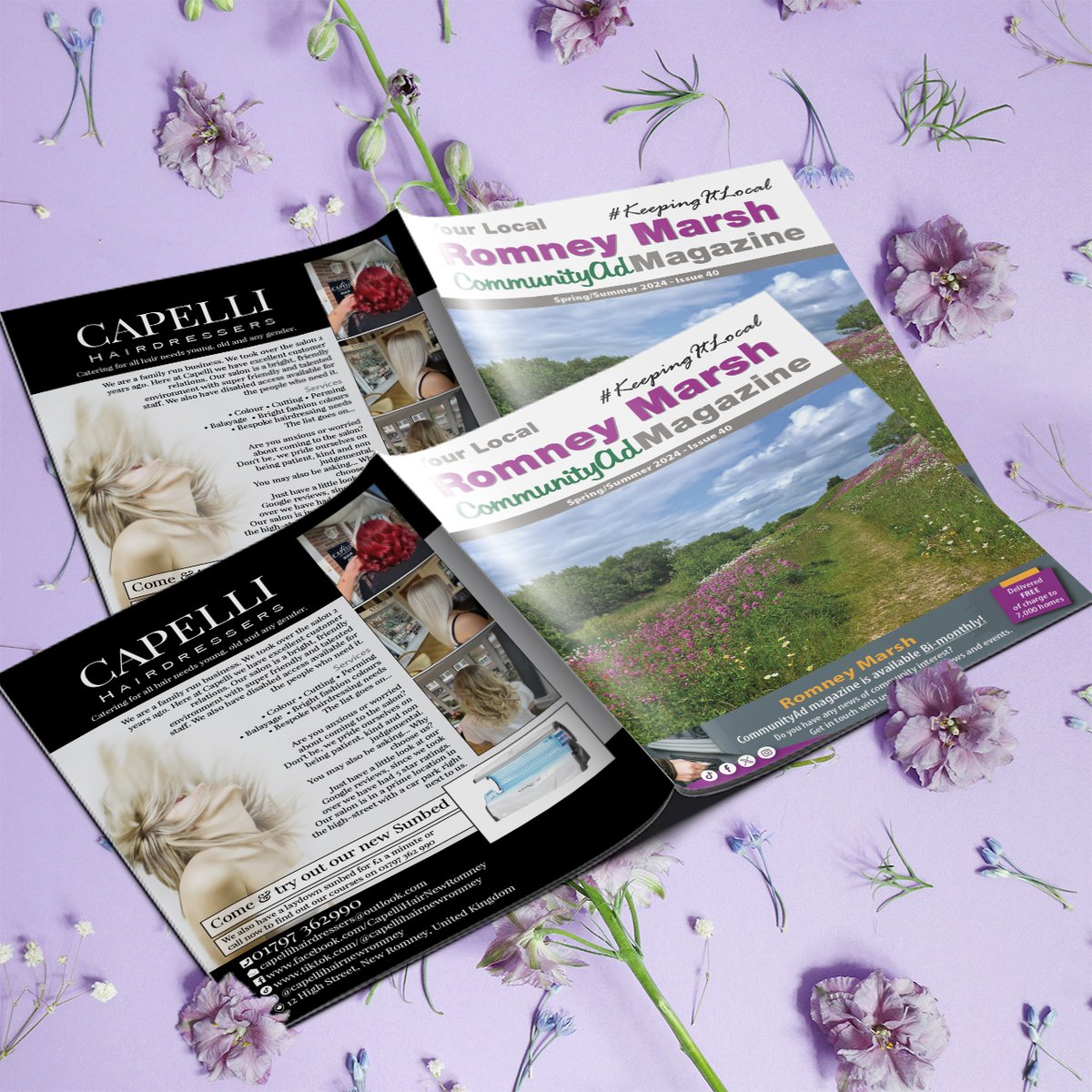 Excited to share the new Romney Marsh #CommunityAd Magazine! 🌿 Enjoy reading local stories from this beautiful area, known for its natural beauty. Dive into the heart of Romney Marsh and discover its unique charm. communityad.co.uk/back-issues/ro… #RomneyMarsh #kent #community #news