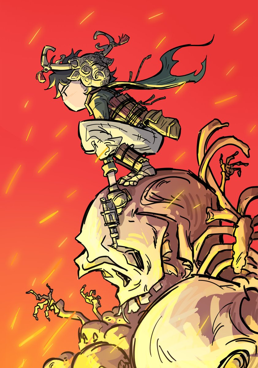 mimatchas's tweet image. what&apos;s your favorite bone? 👑

#foolishfanart
