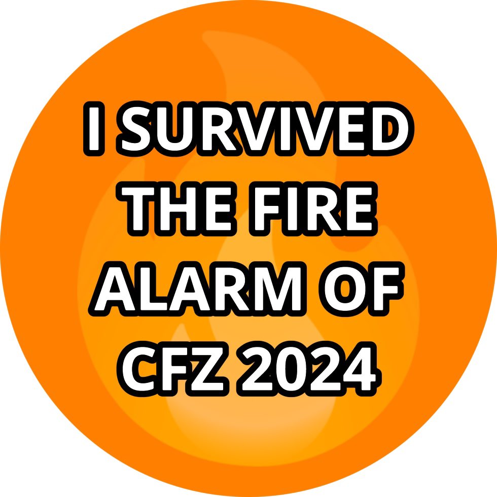 wear the badge with honour 🫶 
#cfz #confuzzled2024