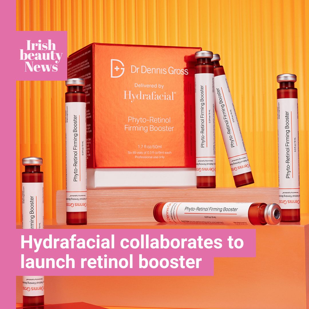 Hydrafacial® has launched Phyto-Retinol Firming Booster designed to treat clients experiencing lacklustre, ageing or sun damaged skin with uneven tone or texture. 

Read more at irishbeauty.ie