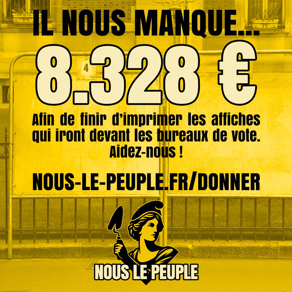 Amis, nous avons urgemment besoin d’aide ! Le lien pour donner est ci-dessous : 👇