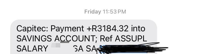 This was sent to me by DM. 

How can people work for such a big company only to earn such not even the bear minimum it’s like they work for a spaza shop?

countless back and forth regarding our lives. Assupol is not only playing with peoples money it was also playing with