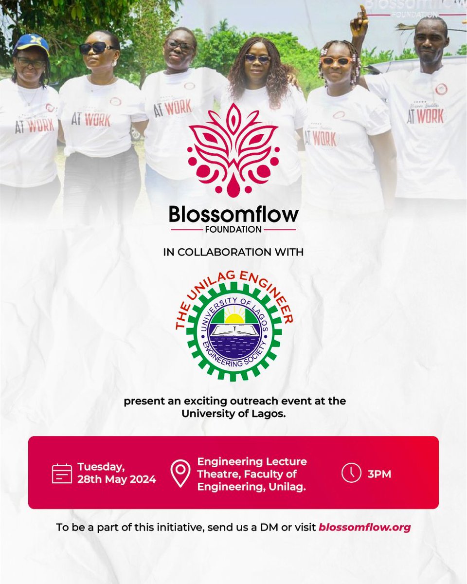 Happy World Menstrual Hygiene Day! 

Join us today at the University of Lagos. 

#WorldMenstrualHygieneDay #Blossomflow #PCOS #BeHerPeace #PeriodEducation #periodfriendlyworld