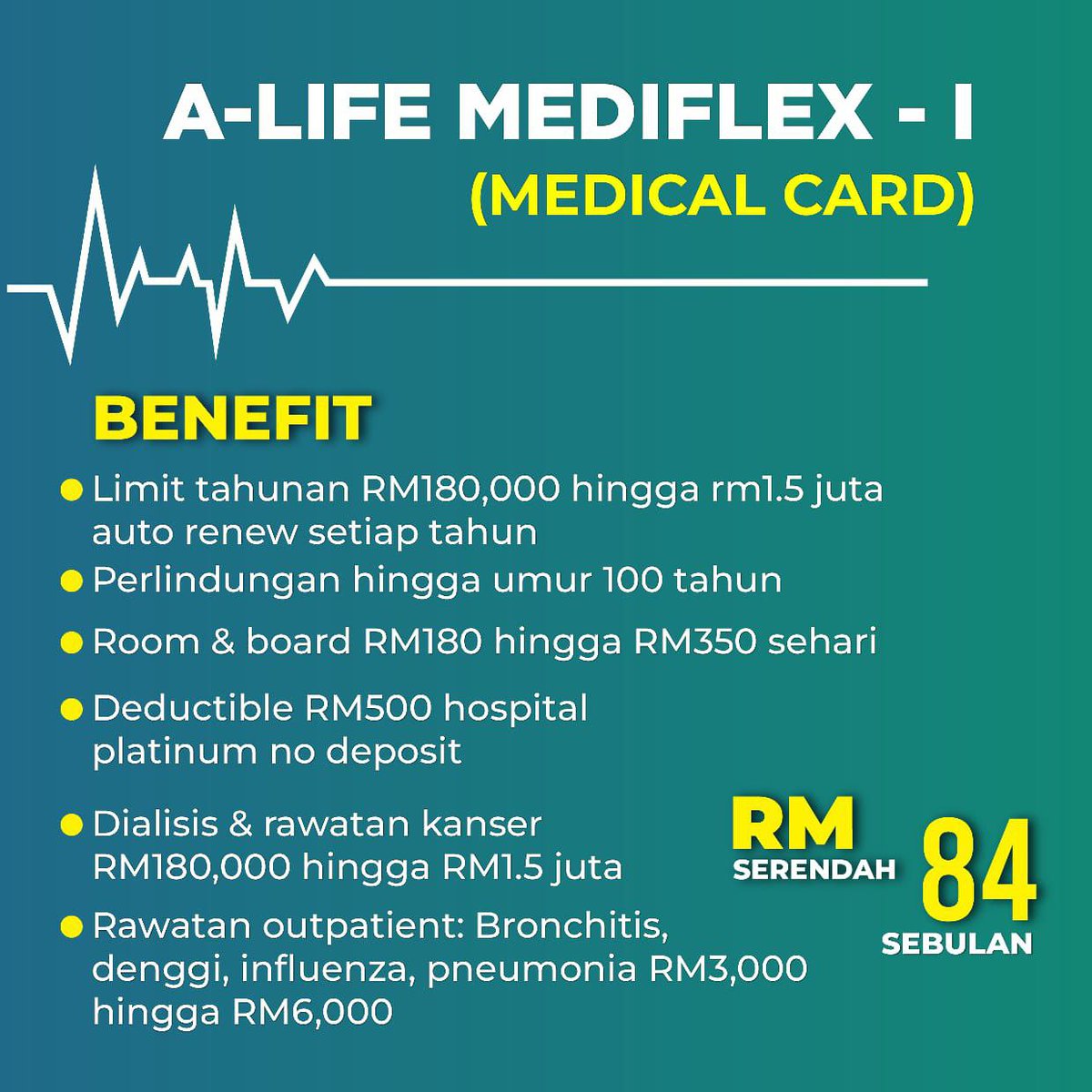 azrahamizasha's tweet photo. 🚨 LAST CALL! 🚨

Promosi hebat AIA yang bakal berakhir 31 Mei 

✅ 1 bulan caruman PERCUMA!
✅RM100 hingga RM400 CASH untuk setiap polisi yang didaftarkan 
✅Perlindungan RM1 juta dinaikkan ke RM10 juta TANPA tambahan caruman!

Daftar sekarang sebelum terlambat! 💥 https://t.co/rYvK7eNdnQ