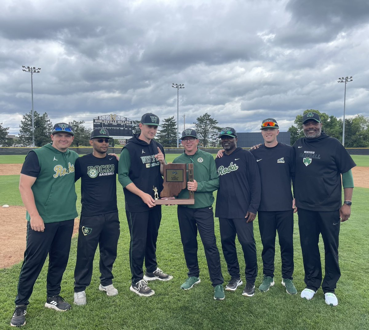 Westfield Baseball (@gorocksbaseball) on Twitter photo 🚨Sectional Champs!🚨
<a href="/GoRocksbaseball/">Westfield Baseball</a> (20-10) Defeats #8 Fishers 1-0 behind <a href="/tyanderson_3/">Ty Anderson</a> no-hitter to capture a Sectional 8 Title!
WP: <a href="/tyanderson_3/">Ty Anderson</a> 7IP, 0H, 6K, 0BB
<a href="/drewlaw_19/">Drew Law</a> 1-2, RBI, 2 SB
<a href="/MattDrozlek/">Matt Drozlek</a> 1-2
<a href="/BraydenHibler/">Brayden Hibler</a> 1-3
Rocks play McCutcheon next Sat. Time TBD 🚨Sectional Champs!🚨
<a href="/GoRocksbaseball/">Westfield Baseball</a> (20-10) Defeats #8 Fishers 1-0 behind <a href="/tyanderson_3/">Ty Anderson</a> no-hitter to capture a Sectional 8 Title!
WP: <a href="/tyanderson_3/">Ty Anderson</a> 7IP, 0H, 6K, 0BB
<a href="/drewlaw_19/">Drew Law</a> 1-2, RBI, 2 SB
<a href="/MattDrozlek/">Matt Drozlek</a> 1-2
<a href="/BraydenHibler/">Brayden Hibler</a> 1-3
Rocks play McCutcheon next Sat. Time TBD