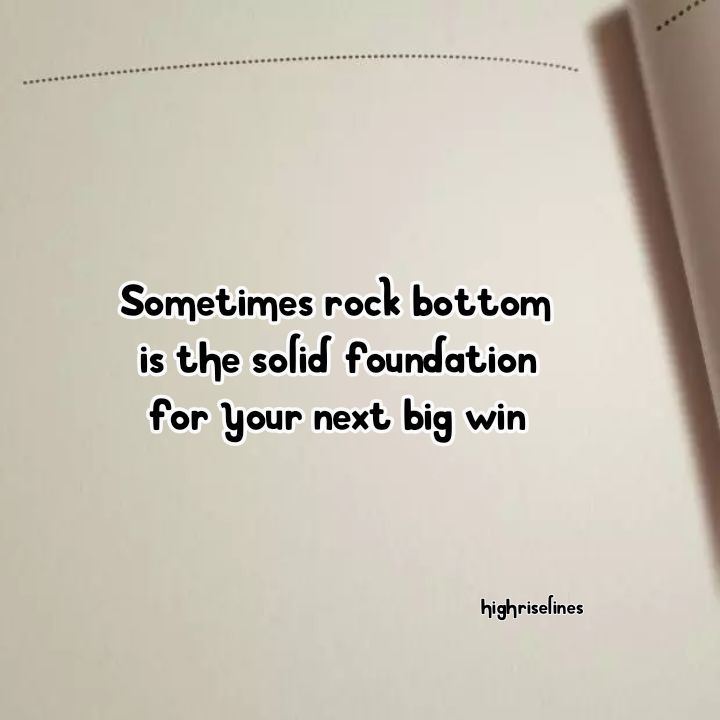 Rock bottom can be a foundation

#anxiety #depression #mentalhealth #mentalhealthawareness #mentalillness #socialanxiety #anxietyawareness #mentalhealthmatters #ptsd #anxietyrelief #ocd #stress #anxietysupport #therapy