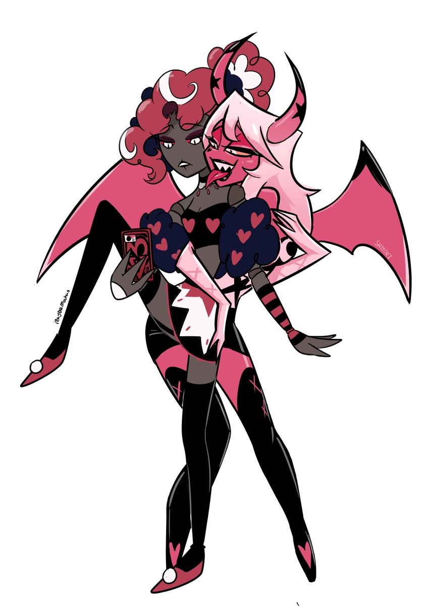 __shmoki__'s tweet photo. verosika x velvette collab with @maybemochas :3 more LESBIANS https://t.co/er8qeUgz75