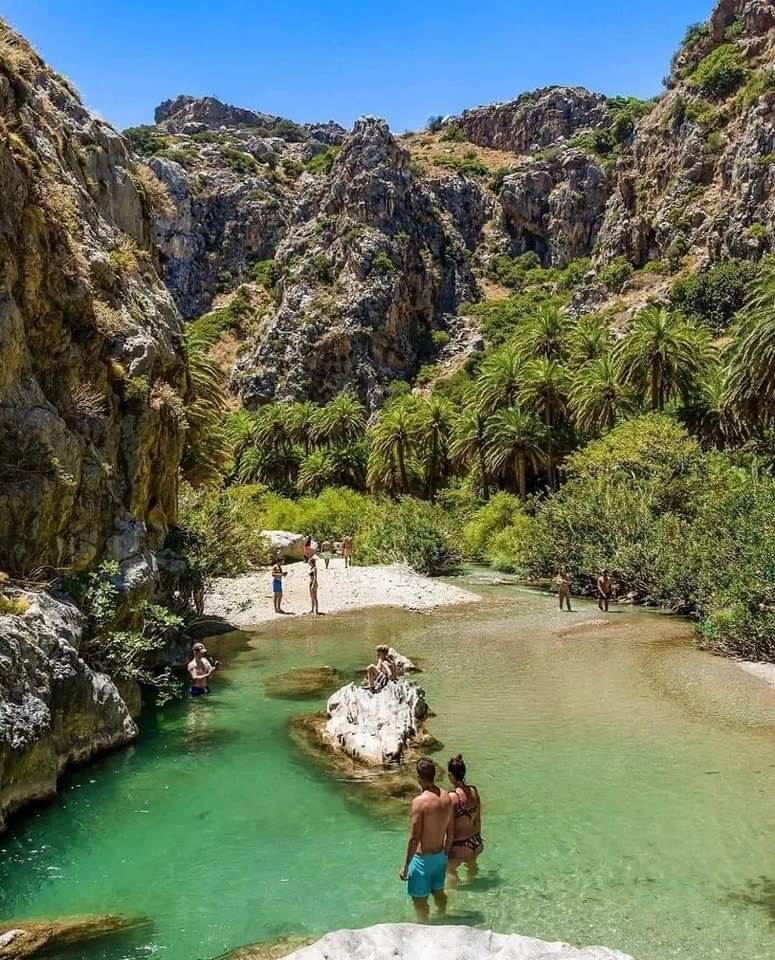 Preveli, dove un fiume attraversa una foresta di palme e sfocia in un mare spettacolare!

Scoprila qui: bit.ly/4525yjS