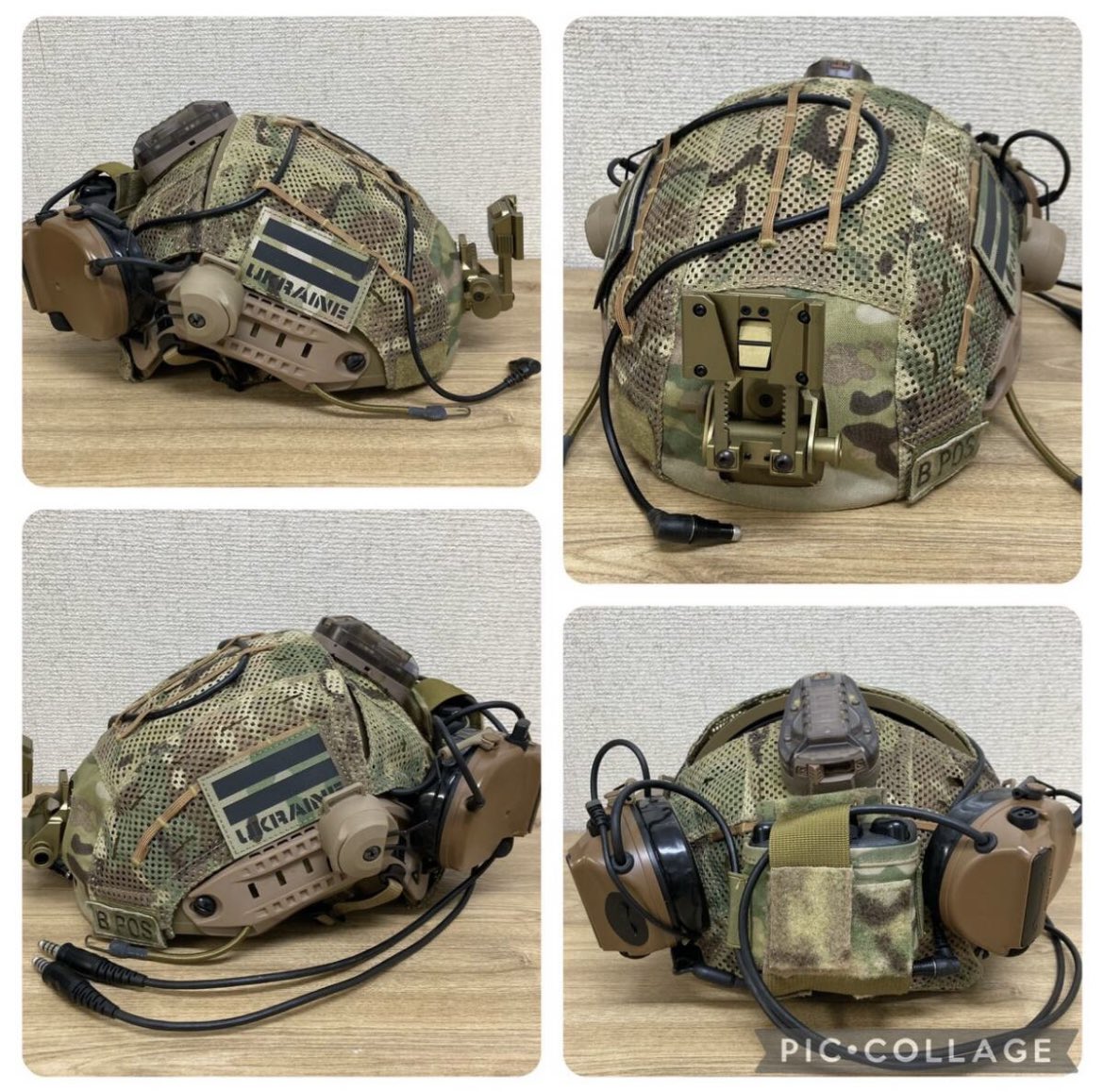 BESTMUG3's tweet photo. #ミリタリー物販
送別15k

Crye Precision ヘルメット？ ヘッドセット 無線機 サバゲ ミリタリー 迷彩

全体的にキレイですが、無線使用未確認の為、ジャンク扱いでお願いします。
・左側無線コネクション部分折れあり（画像4枚目）
サイズ外周り
縦：約 25.0cm
横：約 27.0cm
奥行き：約 36.0cm https://t.co/92AAU1abtv