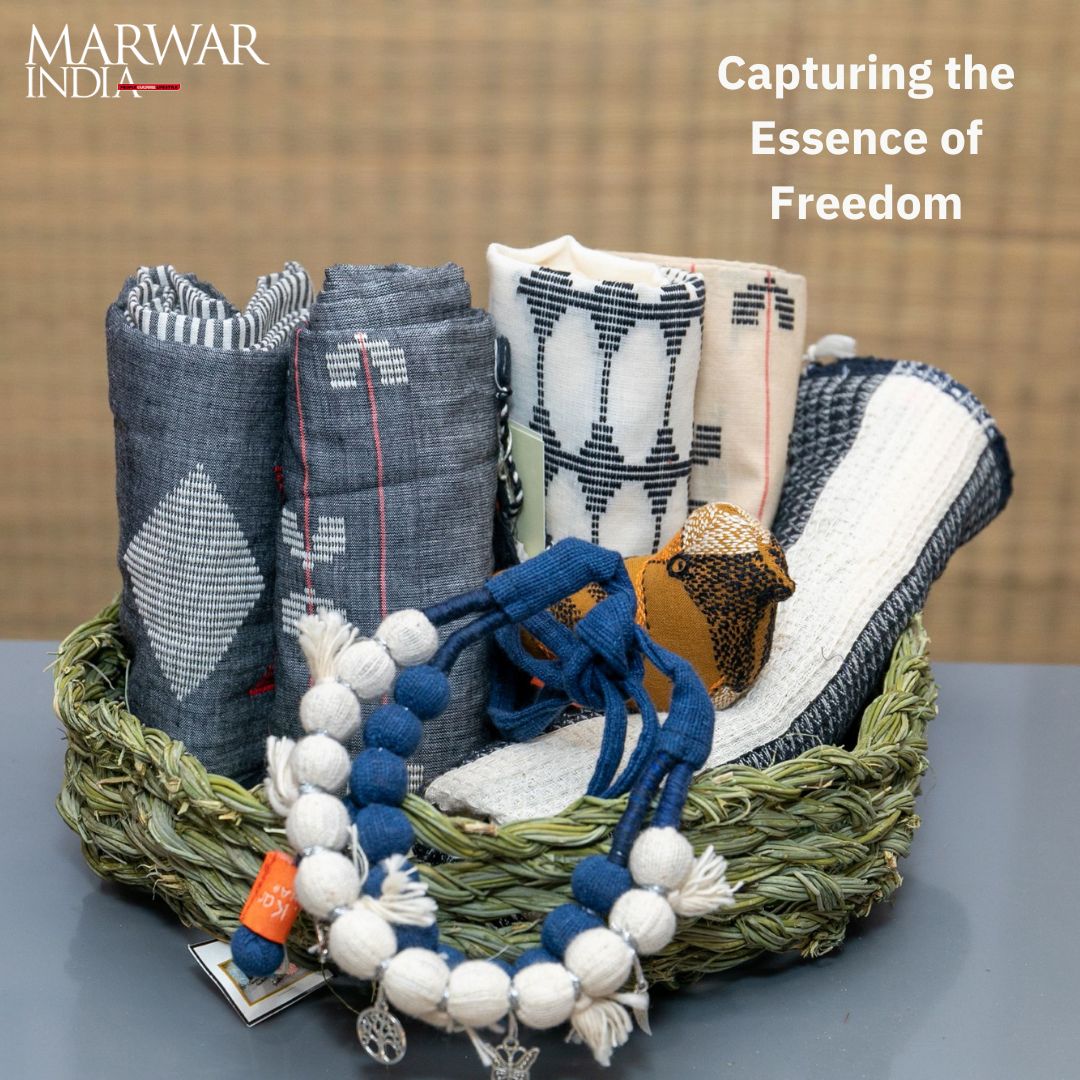 Swadheen, a retrospective exhibition held at Kamalnayan Bajaj Art Gallery, Mumbai, celebrated the life and times of Jankidevi Bajaj, a proponent of Gandhian values and staunch supporter of Khadi. 
To Read more: bit.ly/4bz2WMu
#SwadheenExhibition