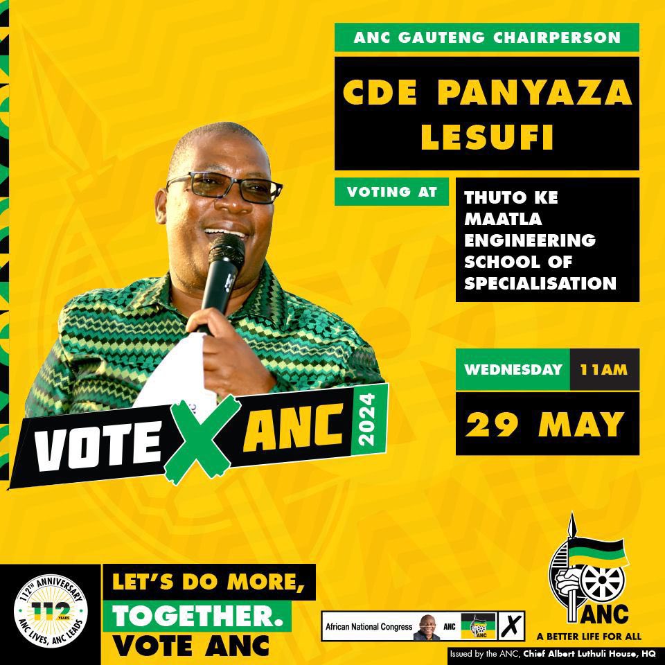 Gauteng ANC tweet media