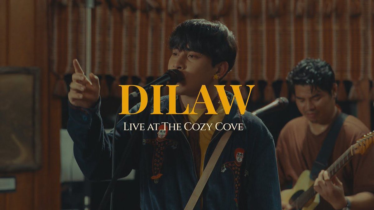 mukhang delikado nanaman ako..🎶

si dilaw kasi, bumalik sa baguio! ✨

'dilaw' by @clfrnia_maki live at the cozy cove will be out at 7PM tonight!
 premiere 👇🏻
🔗youtu.be/M4Rw9frcH6M

#ninedegreesnorthrecords
#CozyCove #TarsierRecords #DilawSaBaguio #MakiDilaw