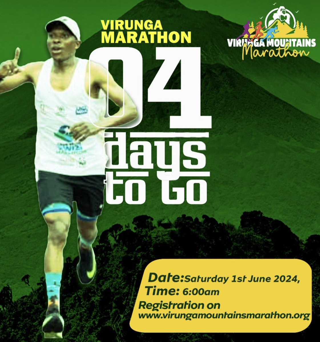 VIRUNGA GORILLA MARATHON tweet media