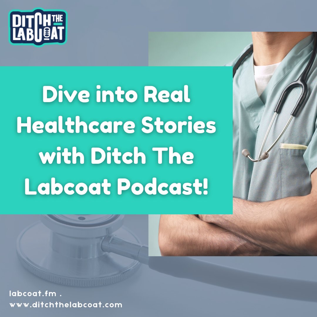 Discover the real stories behind healthcare with Ditch The Labcoat Podcast. We go beyond traditional narratives, sharing authentic experiences of experts. Join us in humanizing the healthcare journey. Listen now! 🎧 #HealthcareStories #Podcast