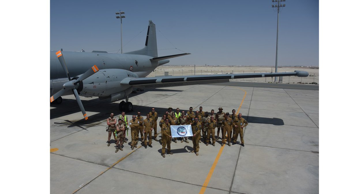 EMASoH welcomes Maritime Patrol Aircraft (MPA) crew Wallaby Foxtrot.
The 🇫🇷 MPA Atlantique 2 is a crucial asset for EMASoH. It has an essential role in creating accurate and up-to-date maritime situational awareness in the region.