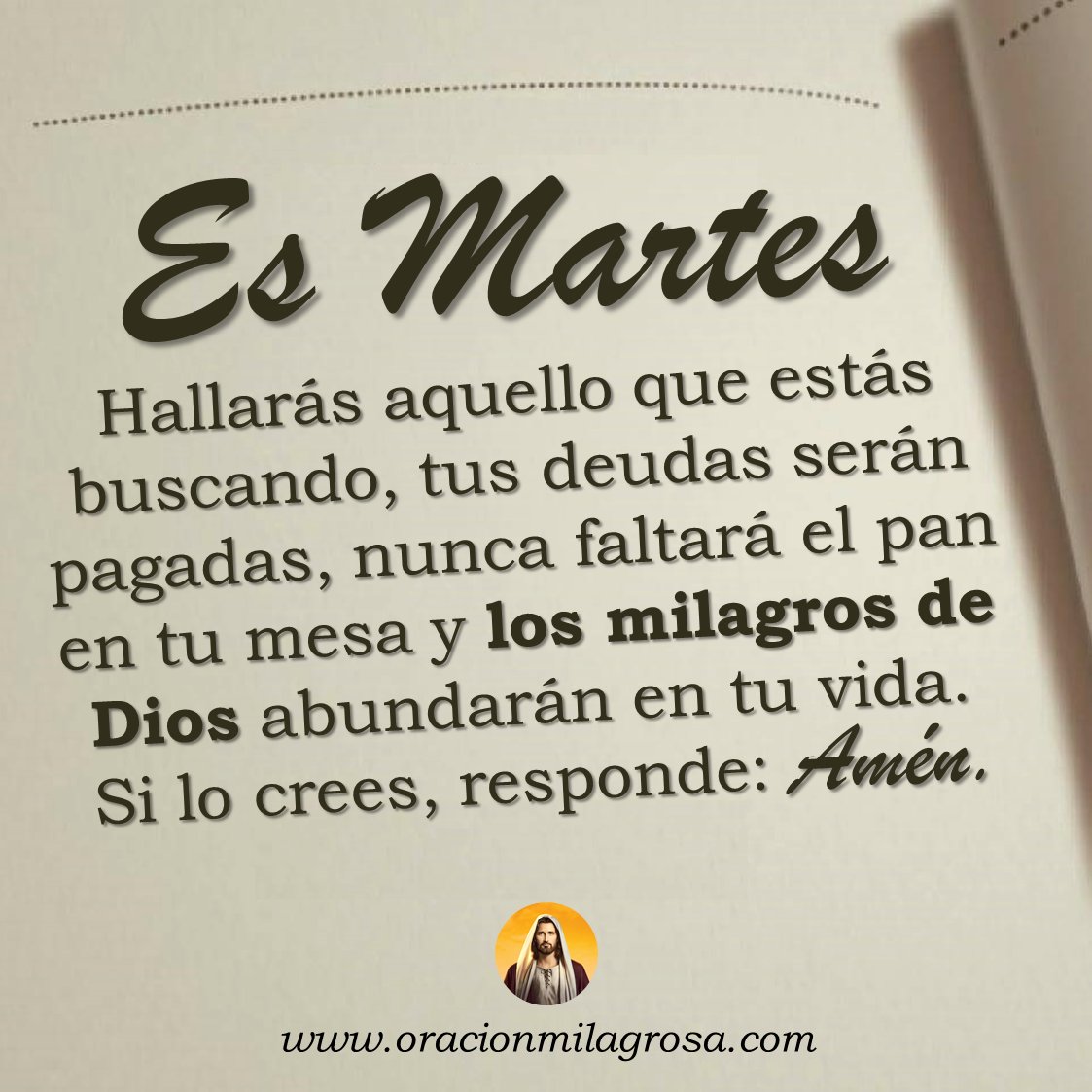 Gracias Dios por este nuevo día, por tu amor y por tus promesas, AMÉN 🙏