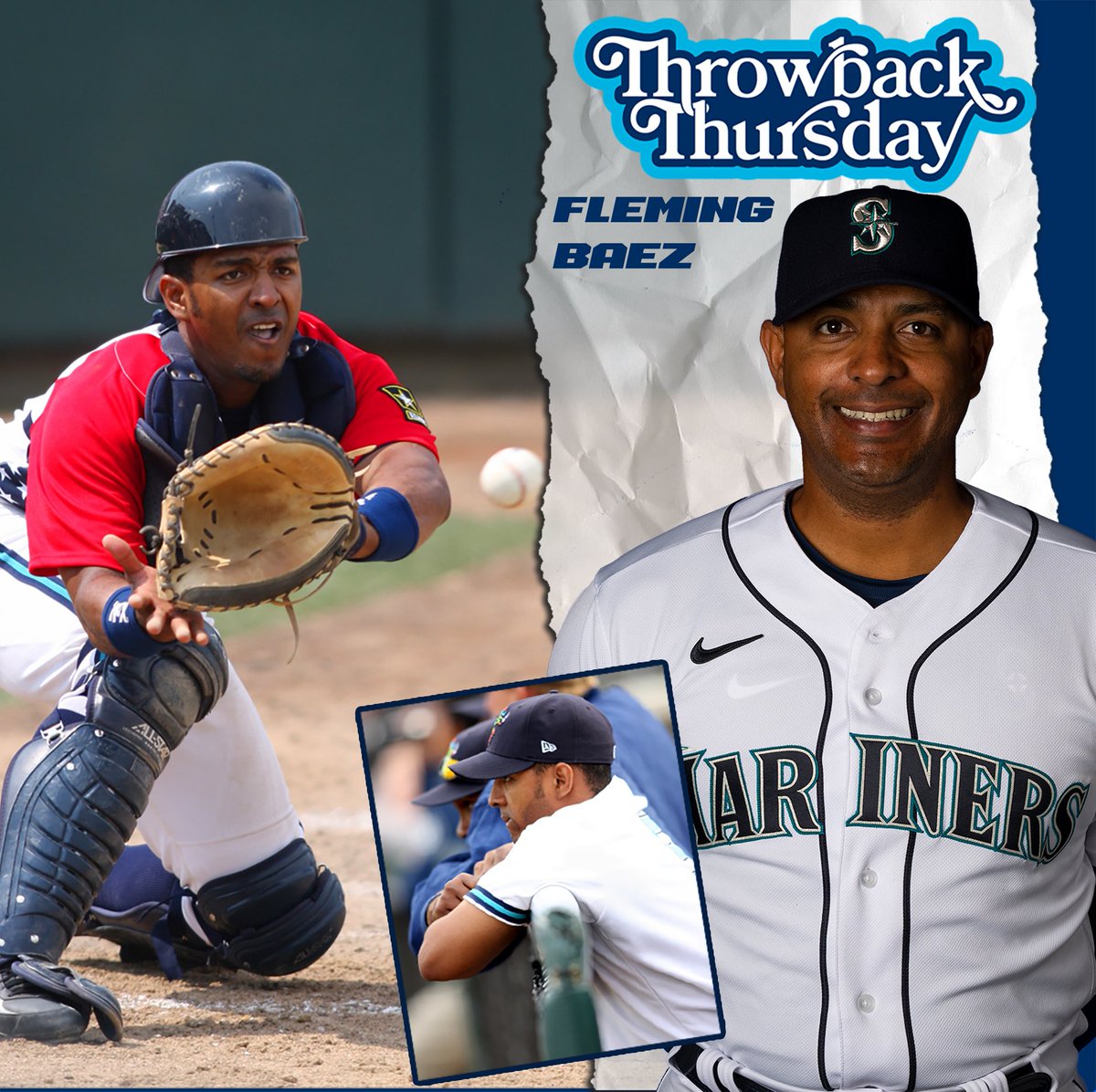 Today's (05/25/2024) random Mariner Minor Leaguer: Fleming Baez (2008-2009). 

(AAA) Tacoma: 2008, 2009
(A-) Everett: 2008
(AA) West Tennessee: 2009
(A+) High Desert: 2009
(A) Clinton: 2009