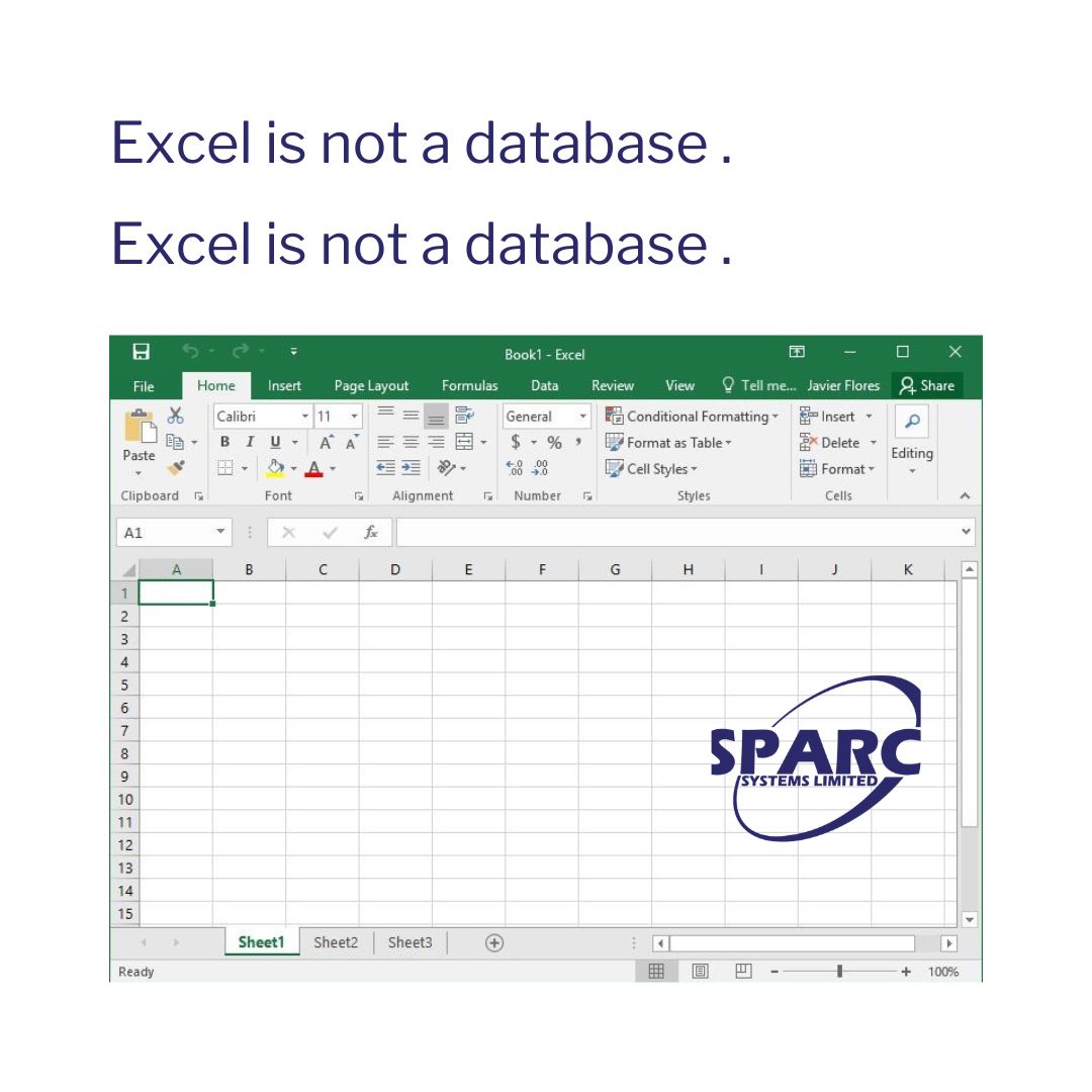 Agreed?

Email info@sparcsystems.africa for the various relational database solutions that we provide from Oracle , Microsoft , Google , IBM ( just to mention a few)
#sparctheundisputed
#databasesolutions